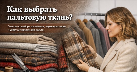 Как выбрать пальтовую ткань?