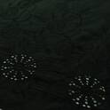 Ткань батист вышивка двусторонний купон 2 черный