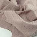 Ткань хлопок "Урагри" капучино с розовым оттенком