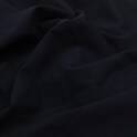 Ткань штапель-поплин стретч темно-синий