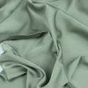 Ткань шелк «Армани» стретч 90 гр серый с зеленцой