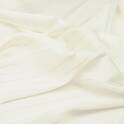 Ткань шелк Армани люрекс полоска молочный/ivory