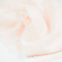 Ткань хлопок вышивка "цветы" персик