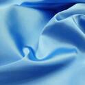 Ткань атлас Сатин стретч однотонный небесно-голубой