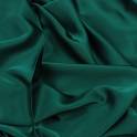 Ткань шелк «Армани» стретч 90 гр тёмно-зелёный