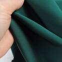 Ткань марино сатин стретч тёмно-зелёный