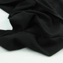 Ткань штапель подкладочный черный