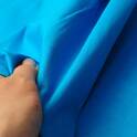 Ткань поплин стретч голубой яркий