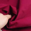 Ткань поплин стретч  (2022) бордовый