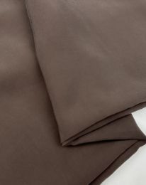 Ткань купра тонкая не стретч темный капучино