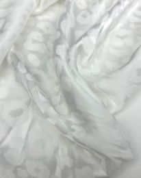 Ткань шелк жаккард d 3 светлое молоко