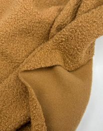 Ткань пальтовая ткань "Попкорн" кэмел