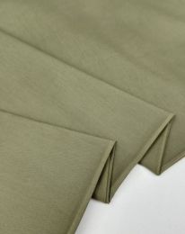 Ткань поплин стретч светлый хаки