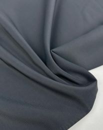 Ткань стретч-шифон темно-серый