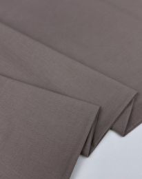 Ткань поплин стретч капучино с розовым оттенком