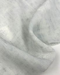 Ткань органза принт d3 дымчатый синий