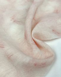 Ткань органза принт d 4 пыльная роза