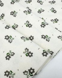 Ткань фланель принт d3 серый