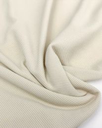 Ткань трикотаж в рубчик топленое молоко