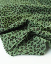 Ткань вельвет принт d 2 полынь