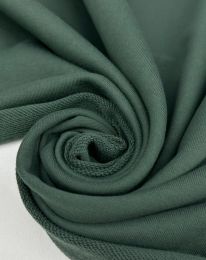 Ткань футер 3- нитка пенье изумрудный