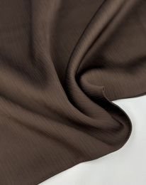 Ткань рифленый шелк "Аниса" шоколадный