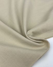 Ткань батист однотонный бежевый