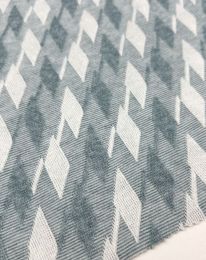 Ткань трикотаж жаккард d 1 дымчатый голубой