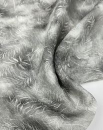 Ткань органза принт d4 серый