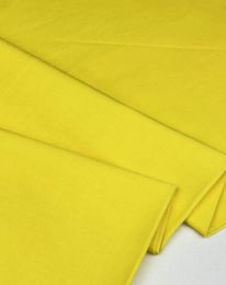 Ткань поплин стретч желтый