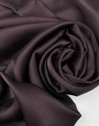 Ткань шелк «Армани» стретч 90 гр горький шоколад