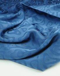 Ткань шелк жаккард d 2/d3/ d 1 серо-голубой