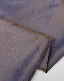 Ткань подклада "Штрихи" карамель