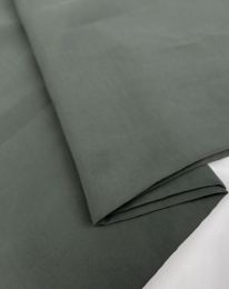 Ткань купра тонкая не стретч серый хаки