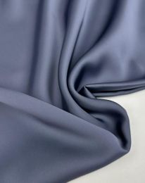 Ткань армани-сатин 180 гр серый с синим оттенком