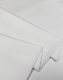 Ткань поплин стретч молочный/айвори