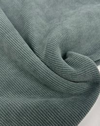 Ткань трикотажный вельвет  "Чикаго" полынь