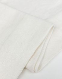 Ткань евроангора трикотаж молочный/ivory