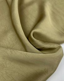 Ткань шелк крэш "Зара" табачный