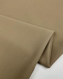 Ткань трикотаж фактурный "Sport" темно-бежевый