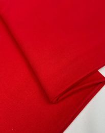 Ткань лен стретч 3153 алый