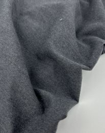 Ткань костюмная "TEDDY" браш серый меланж