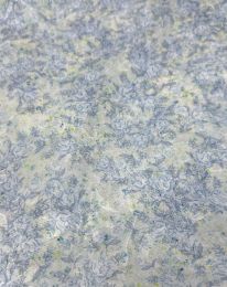 Ткань органза принт d13 голубой