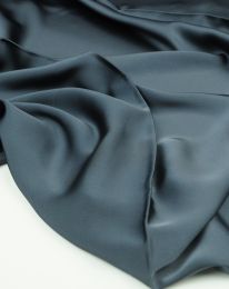 Ткань ацетат креп сатин темно-серый