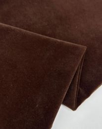 Ткань бархат японский коричневый