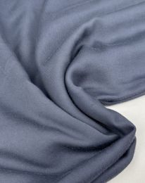 Ткань штапель-шёлк однотонный темно-серый