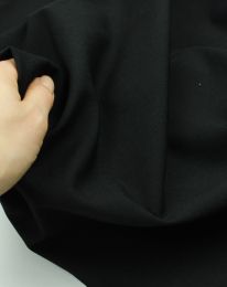 Ткань лиза плотная черный