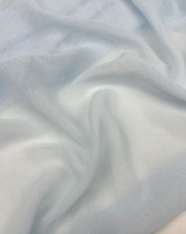 Ткань шифон крэш "Аврора" светло-голубой