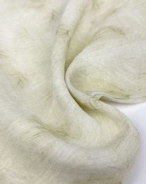 Ткань органза принт d 4 выбеленная олива