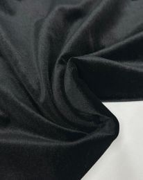 Ткань велюр черный